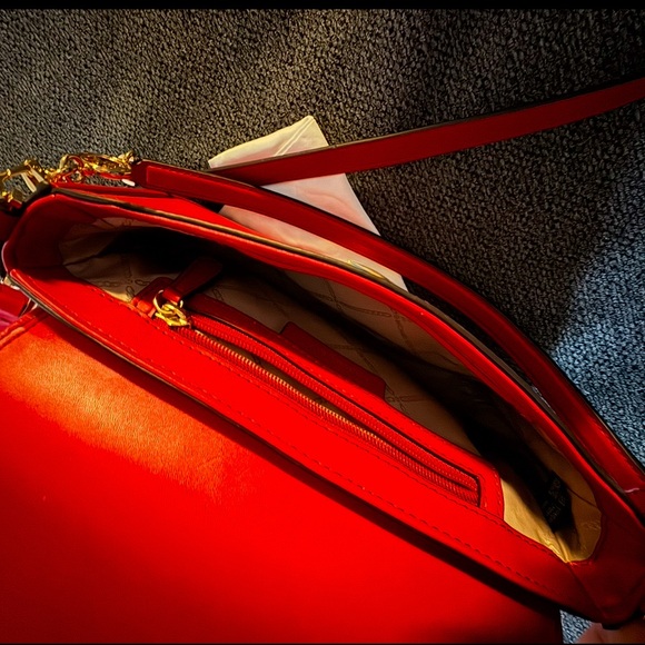 Red MK clutch
